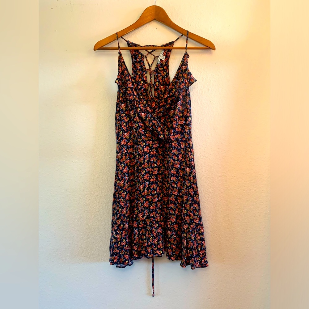 Floral American Eagle A-Frame Dress